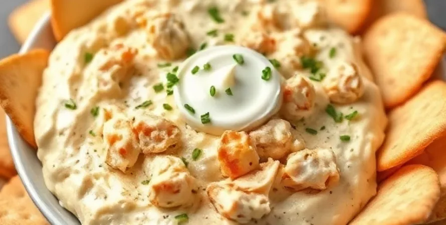 Dip de poulet crémeux