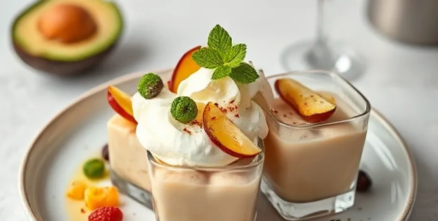 Crème d'avocat au mascarpone