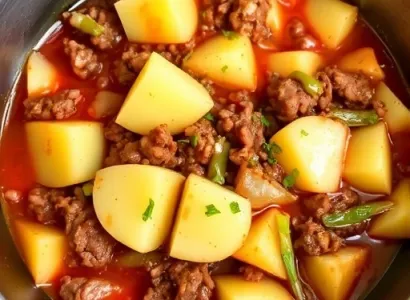 Saute de boeuf et pommes de terre
