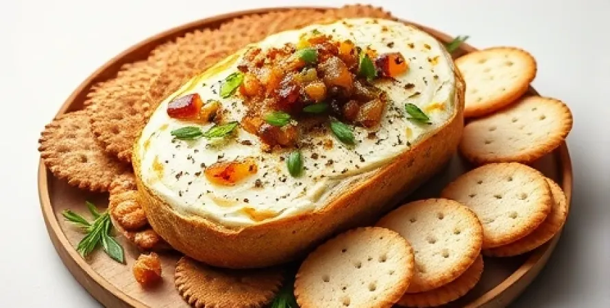 Tartine fromage chutney