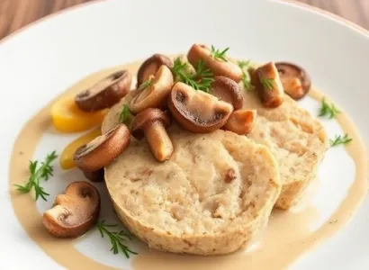 Terrine de cashew et champignons