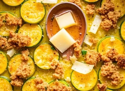 Gratin de courgette jaune