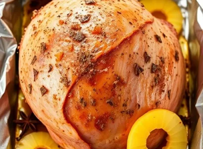 Jambon au four basse teneur en graisse