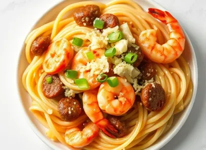 Pâtes cajun