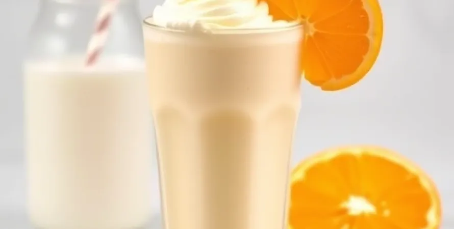 Shake à l'orange
