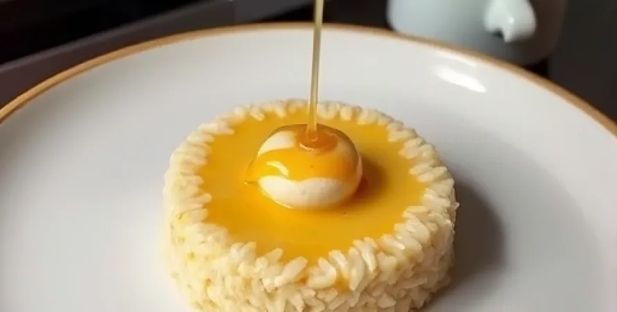 Crème de riz au miel