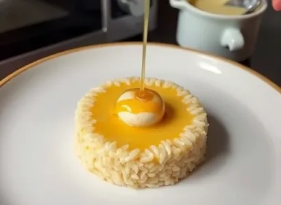 Crème de riz au miel