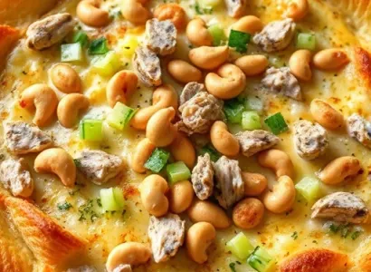 Tartine de thon aux noix de cashew