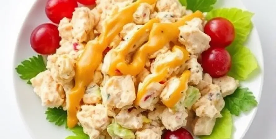 Salade de dindon à la moutarde et au miel