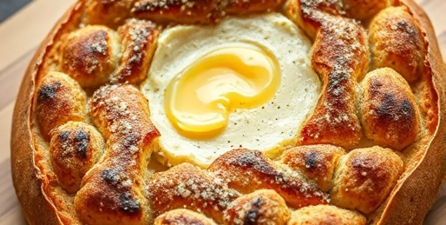 Tartine au fromage et au cognac