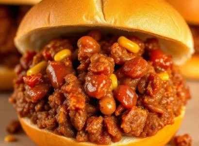 Joe Sloppy à la viande hachée