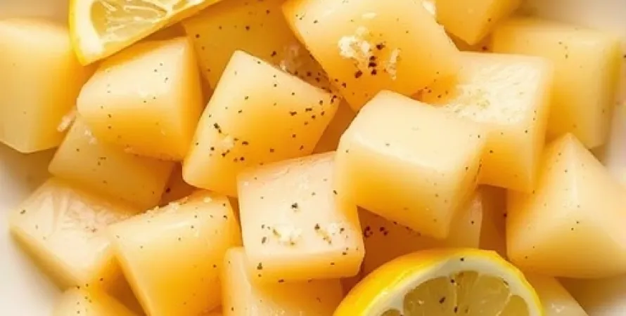Pommes de terre au citron