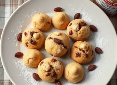 Cookies aux arachides et au chocolat