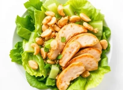 Salade de poulet asiatique
