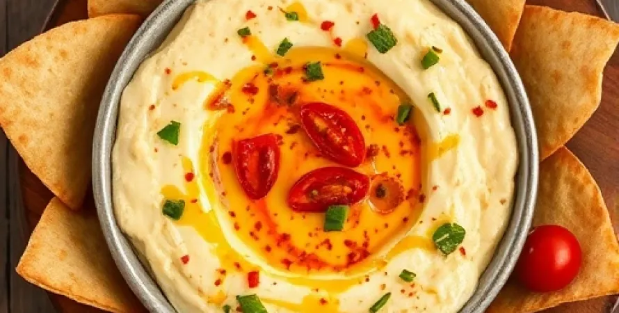 Dip de fromage chaud au piment