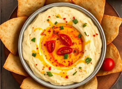 Dip de fromage chaud au piment