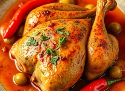 Poulet au chili de Santa Fe