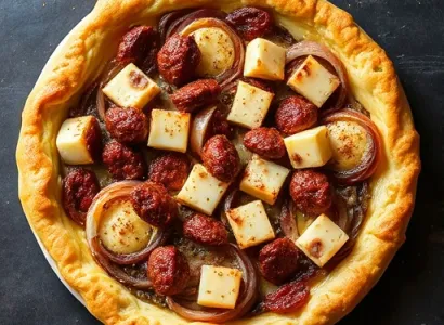Tarte aux hamburgers