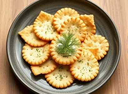 Crackers à l'aneth