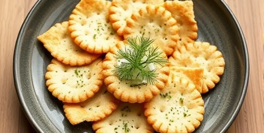 Crackers à l'aneth