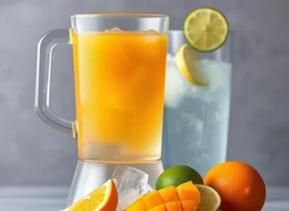 Cocktail de mangue et citron