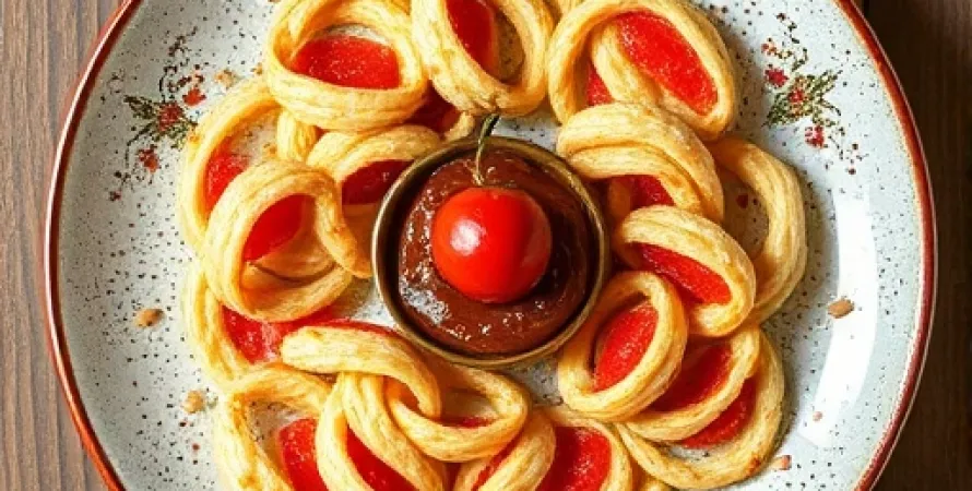 Pâtes allemandes aux choux rouges