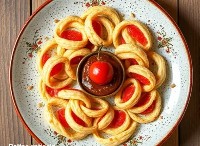 Pâtes allemandes aux choux rouges
