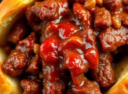 Boeuf au four au barbecue