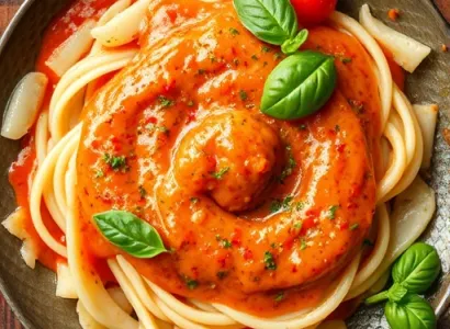 Sauce végétarienne pour pâtes