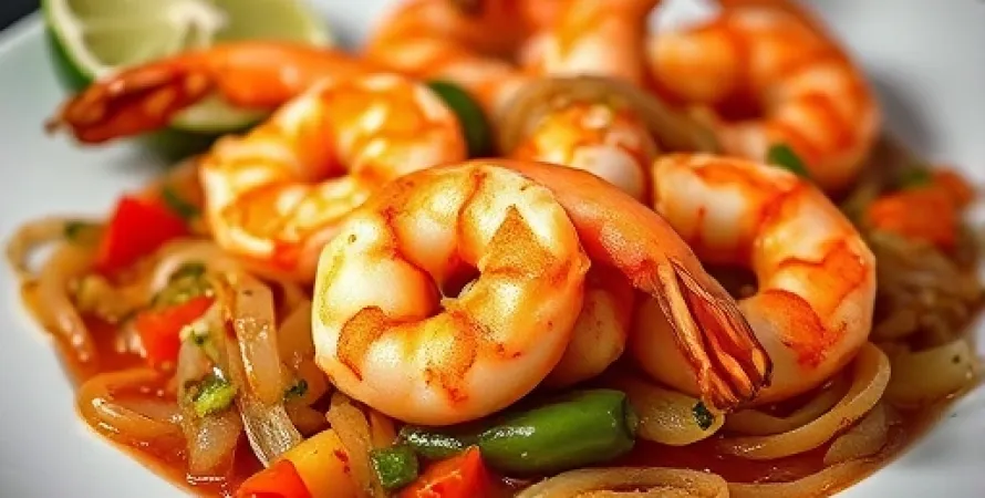 Crevettes Veracruz