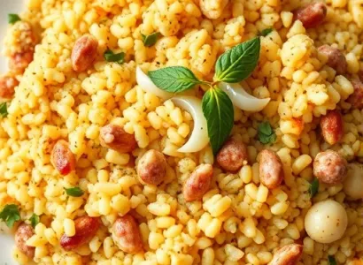 Couscous au vinaigre balsamique