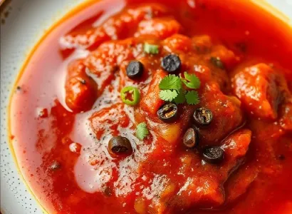 Sauce d'enchilada rouge