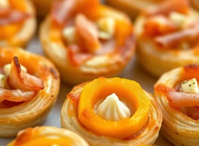 Bites de courge étalonnés