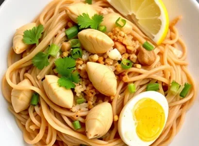 Pad Thai aux artichauts