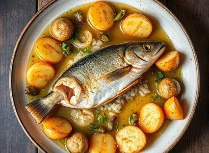Poisson cuit à la croate