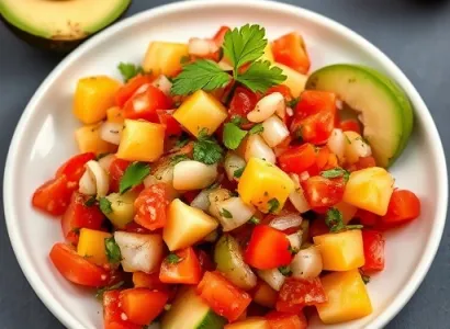 Salsa de fruit épicée