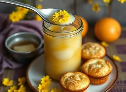 Confiture de fleurs de pissenlit