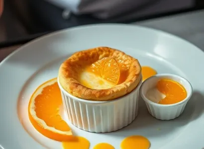Soufflé de mandarine