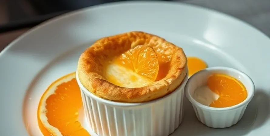 Soufflé de mandarine
