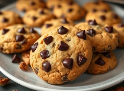 Cookies au chocolat légers