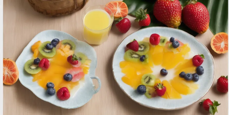 Gelée Tropicale Fruitée Rafraîchissante