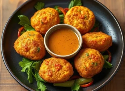 Beignets de légumes frais