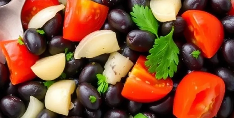 Haricots noirs à l'oeil