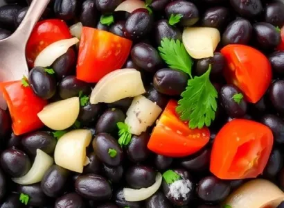 Haricots noirs à l'oeil