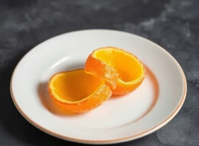 Peau de pamplemousse confite