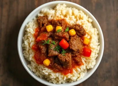 Daube de boeuf au riz