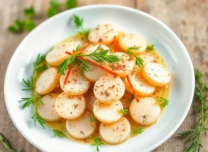 Concombre aux herbes