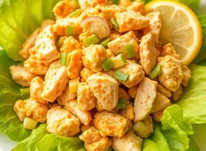 Poulet au curry froid