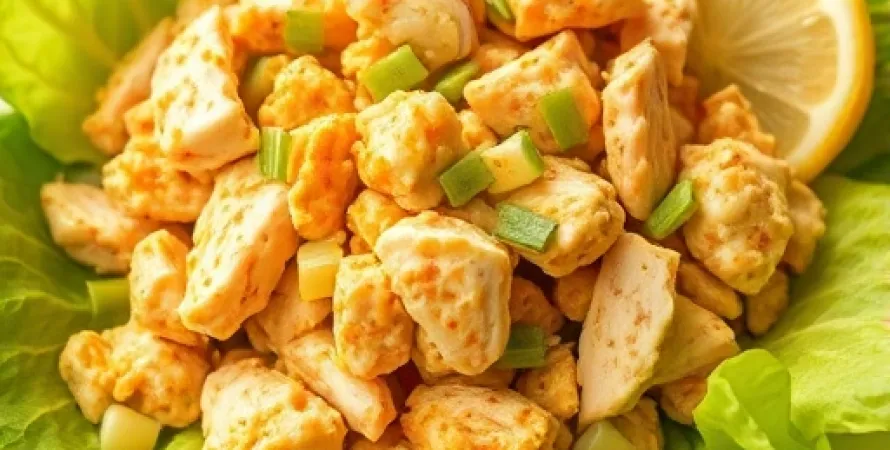 Poulet au curry froid