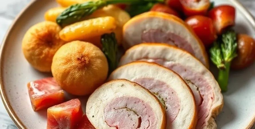 Poulet cordon bleu au crok-pot